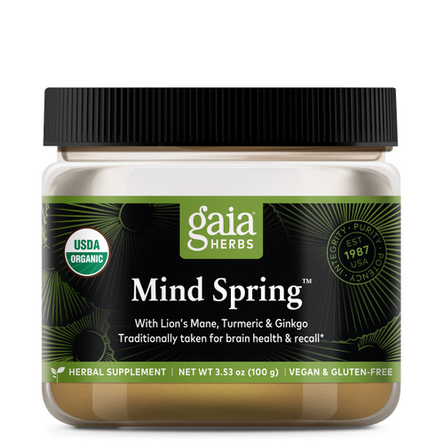 Mind Spring by Gaia Herbs Container