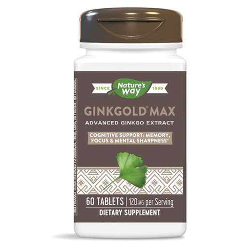 GINKGOLD MAX 60 TABLETS Nature's Way