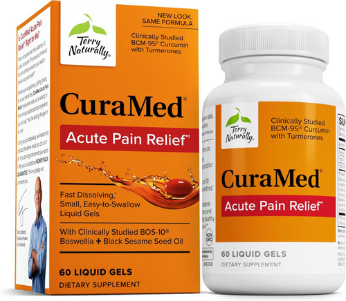 CURAMED ACUTE PAIN RELIEF 60 SOFTGELS