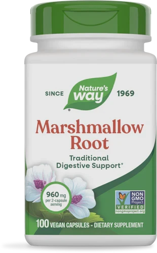 MARSHMALLOW ROOT 960 MG 100 CAPSULES Nature's Way
