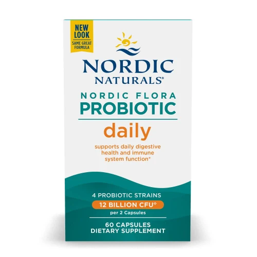 NORDIC FLORA PROBIOTIC DAILY 60 CAPSULES