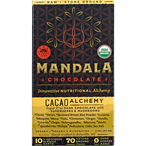 CACAO ALCHEMY CHOCOLATE BAR Mandala Chocolate