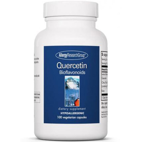 QUERCETIN BIOFLAVONIOIDS 100 CAPSULES Allergy Research Group