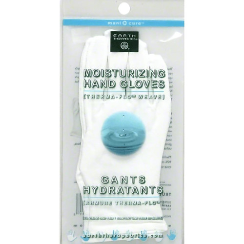 MOISTURIZING HAND GLOVES WHITE Earth Therapeutics