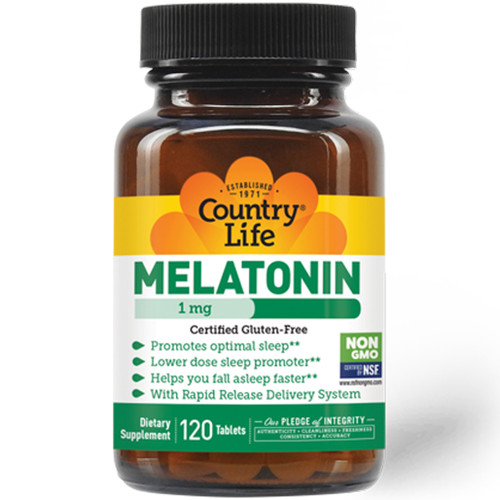 MELATONIN RAPID RELEASE 1 MG Country Life