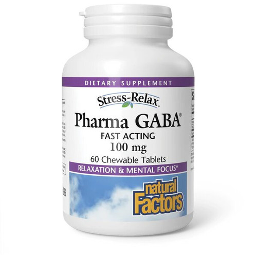 PHARMA GABA 100MG CHEWABLE