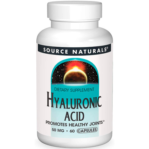 HYALURONIC ACID 50 MG 60 CAPSULES Source Naturals