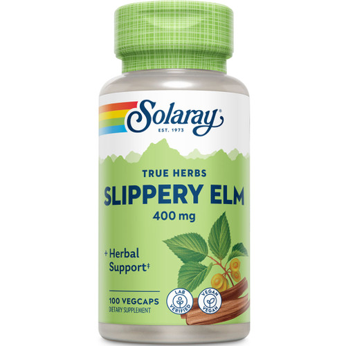 SLIPPERY ELM 400 MG 100 VEG CAPSULES Solaray