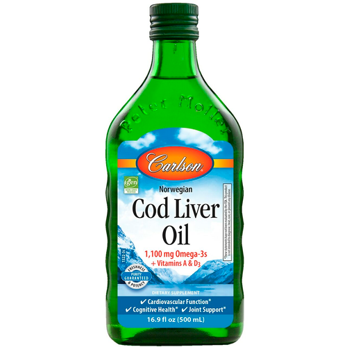 COD LIVER OIL UNFLAVORED 16.9 FL OZ Carlson