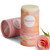 Moroccan Rose Deodorant marbled pink and orange tube with white graphics