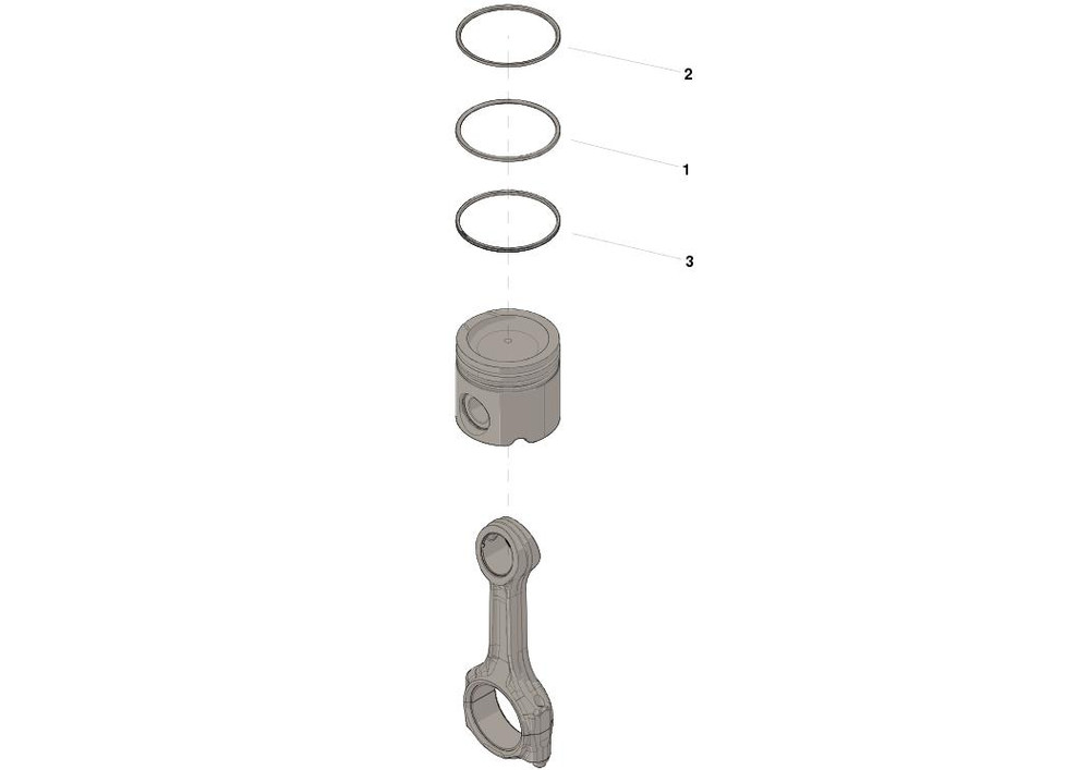 Cummins Piston Ring Set 4089644