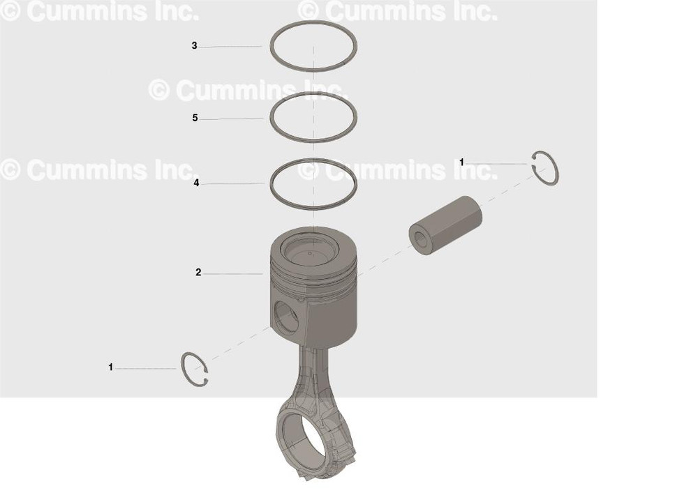 Cummins Engine Piston Kit 4089462