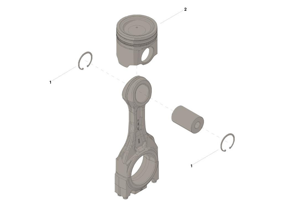 Cummins Engine Piston Kit 3804630