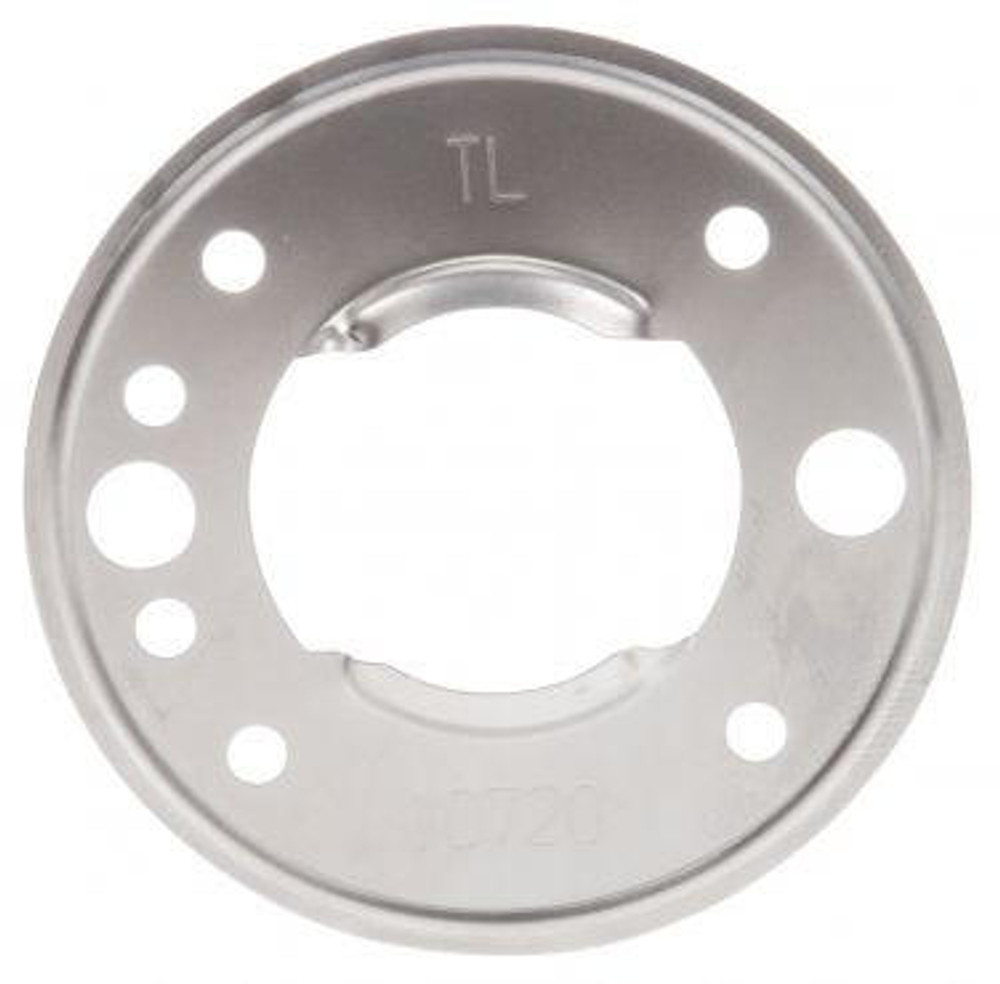 10 Series, Bracket Mount, 2-1/2 in Diameter Lights, Used In Round Shape Lights, Silver Stainless Steel, 2 Screw Bracket Mount, PL-10, Stripped End/Ring Terminal, Kit