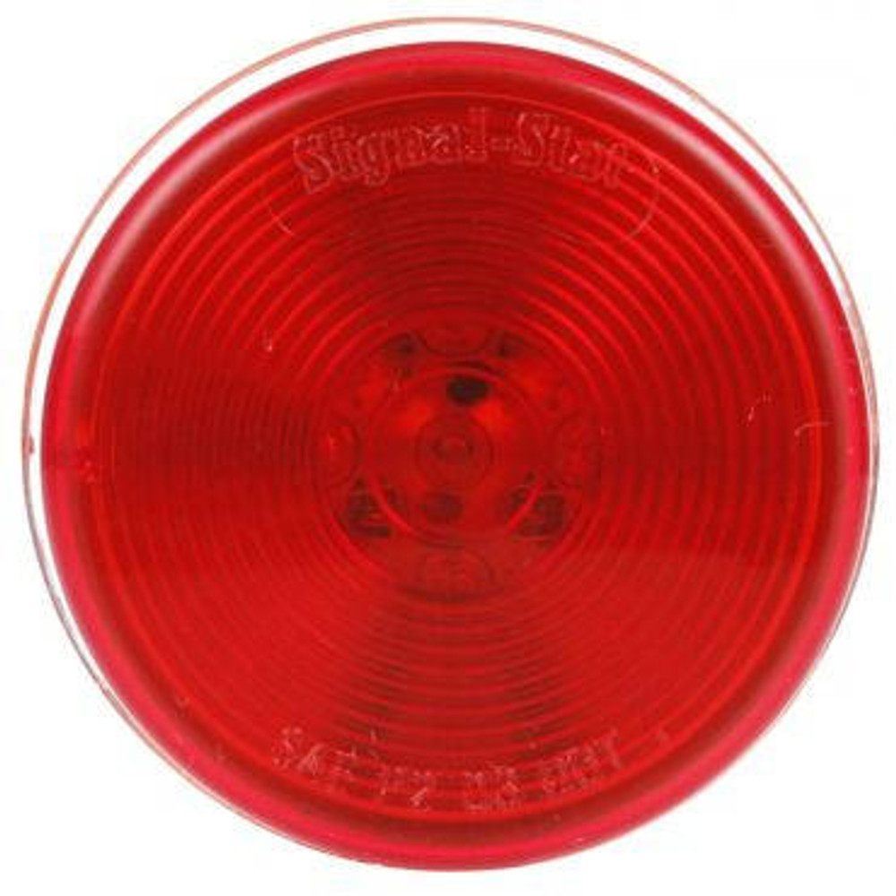 Signal-Stat, LED, Red Round, 6 Diode, Marker Clearance Light, P2, PL-10, 12V