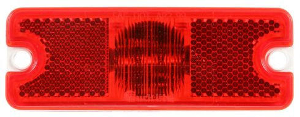 18 Series, LED, Red Rectangular, 3 Diode, Marker Clearance Light, ECE, 2 Screw, Reflectorized, Diamond Shell, Hardwired, Packard Connector 12010973, 12V, Kit