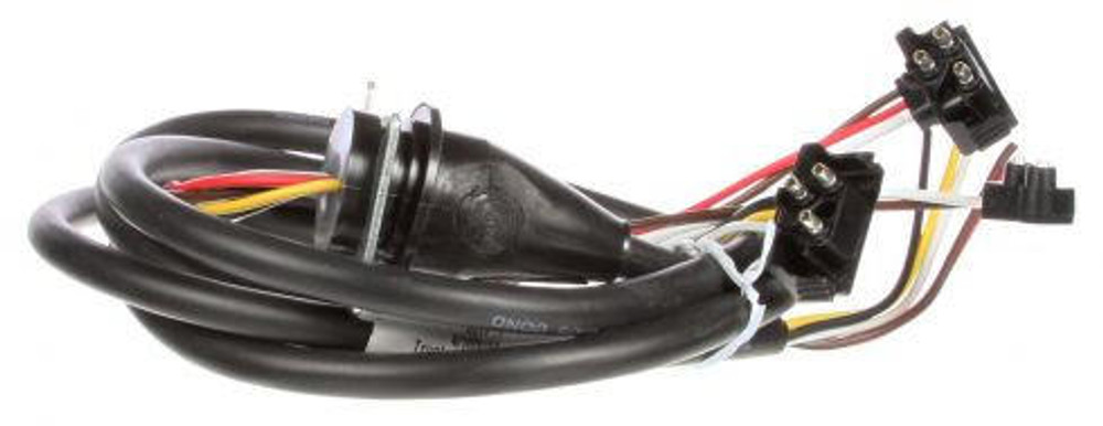 50 Series, 3 Plug, LH Side, 96 in. Marker Clearance, Stop/Turn/Tail Harness, W/ S/T/T, M/C Breakout, 14 Gauge, Right Angle PL-3, PL-10, Ring Terminal