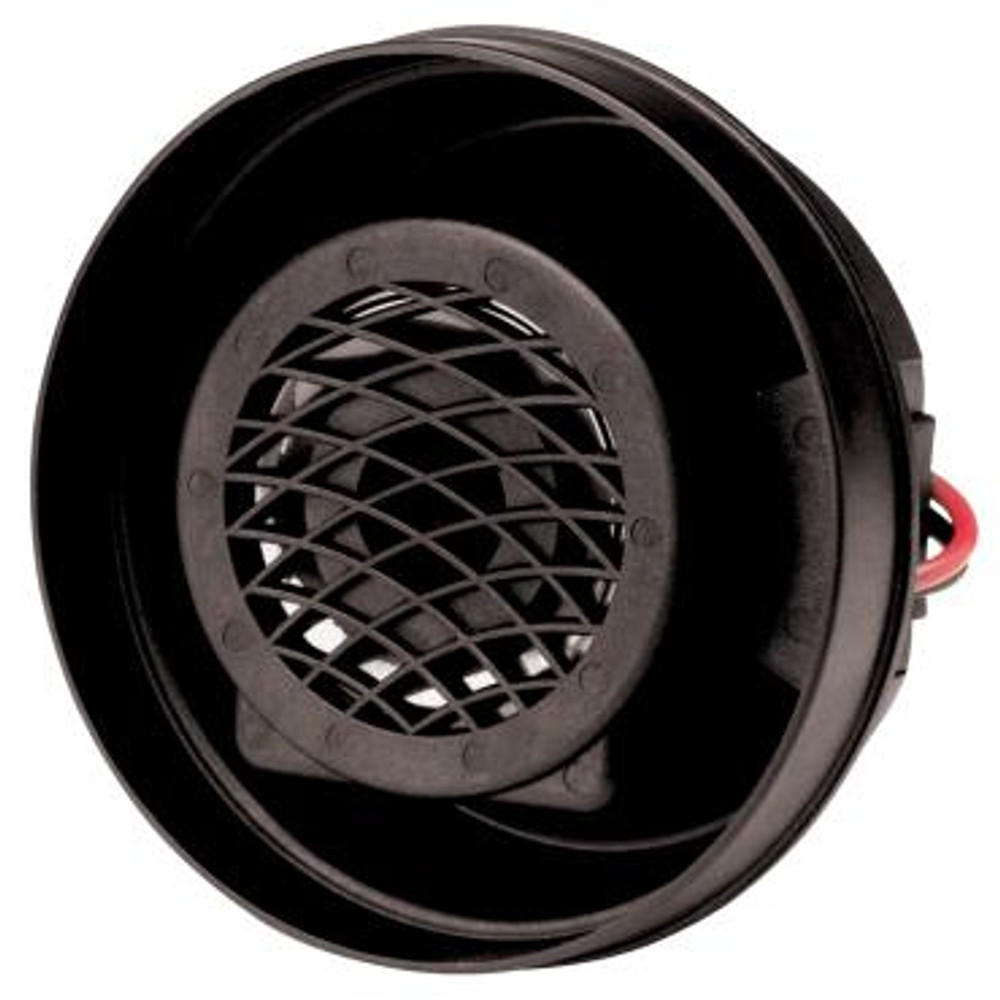 Self Adjusting Sound Regulation, 77-97 DB, 4" Round, Steam Cleanable, Back-Up Alarm, Grommet, PL-3 12-48V