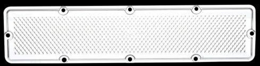 Rectangular, Clear, Polycarbonate, Replacement Lens for Dome & Utility (80251C), 8 Screw