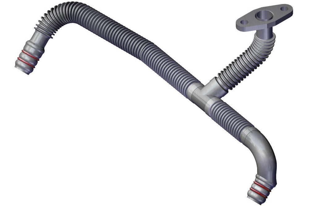 Turbocharger Oil Drain Connection 5265377