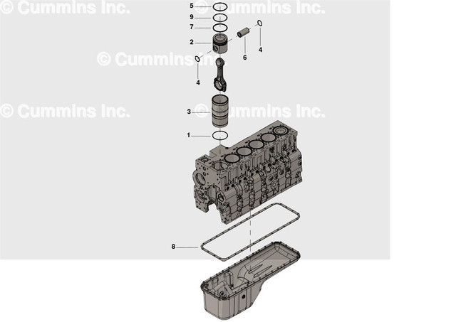 Cummins Overland Kit 3804614