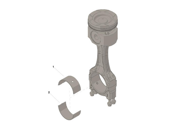 Cummins Rod Bearing (.020) Kit 4090017 Cummins Rod Bearing (.020) Kit 4090017