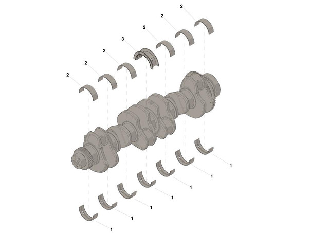 Cummins Main Bearing Set 3945920 Cummins Main Bearing Set 3945920