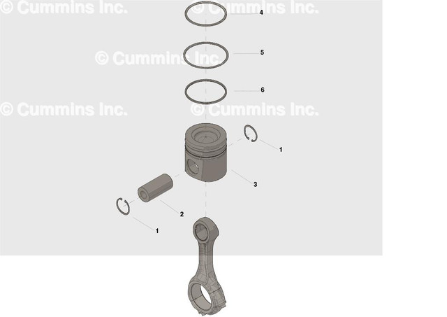 Cummins Engine Piston Kit 4089894
