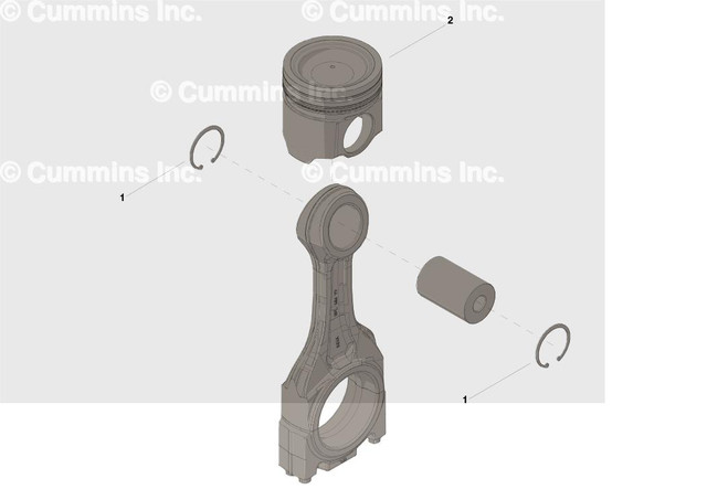 Cummins Engine Piston Kit 3804406