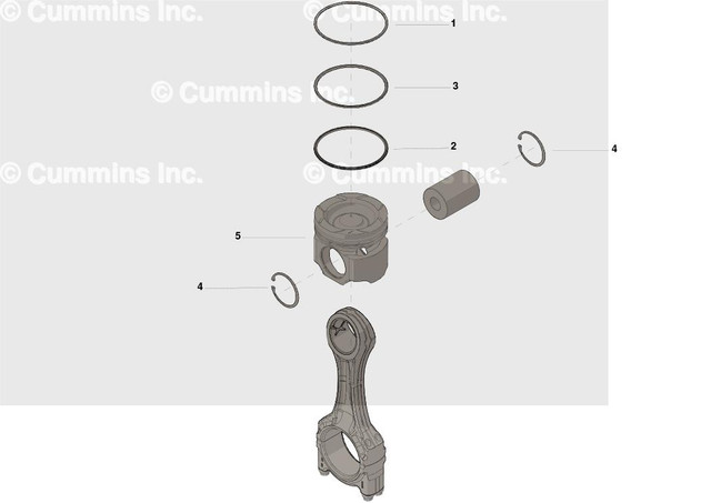 Cummins Piston Kit 3800877 Cummins Piston Kit 3800877