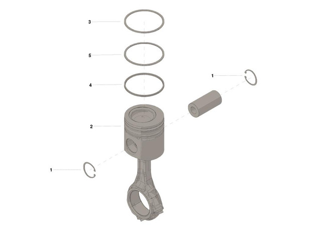 Cummins Engine Piston Kit 3802104
