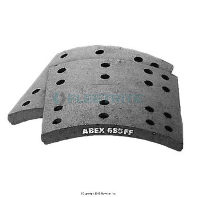 Fleetrite Abex Brake Shoe Kit FLTEX4707QPK