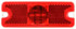18 Series, LED, Red Rectangular, 3 Diode, Marker Clearance Light, ECE, 2 Screw, Reflectorized, Diamond Shell, Hardwired, Packard Connector 12010973, 12V, Kit