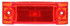 21 Series, LED, Red Rectangular, 1 Diode, Marker Clearance Light, PC, 2 Screw, Reflectorized, Fit 'N Forget M/C, .180 Bullet Terminal/Ring Terminal, 12V, Kit