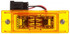 21 Series, LED, Yellow Rectangular, 16 Diode, Marker Clearance Light, P2, 2 Screw, Hardwired, AMP 282105-1, 12V