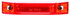 35 Series, LED, Red Rectangular, 1 Diode, Marker Clearance Light, P2, 2 Screw, Fit 'N Forget M/C, .180 Bullet Terminal/Ring Terminal, 12V, Kit