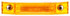 35 Series, LED, Yellow Rectangular, 2 Diode, Marker Clearance Light, P2, 2 Screw, Fit 'N Forget M/C, .180 Bullet Terminal/Ring Terminal, 12V, Kit, Bulk