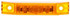 35 Series, LED, Yellow Rectangular, 5 Diode, Marker Clearance Light, PC, 2 Screw, Fit 'N Forget M/C, .180 Bullet Terminal/Ring Terminal, 12V, Kit