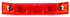 35 Series, LED, Red Rectangular, 5 Diode, Marker Clearance Light, PC, 2 Screw, Fit 'N Forget M/C, 12V