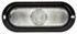 66 Series, LED, Clear Oval, 1 Diode, Back-Up Light, Black Flange Mount, Fit 'N Forget S.S., 12V