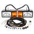 Universal, Halogen, 4 x 6 in. Rectangular, Snow Plow Light, 2 Bulb, Polycarbonate, 12V, Kit