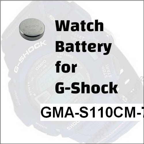 Watch Battery for GShock GMAS110CM7A1