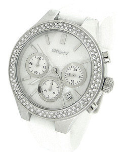 DKNY Chronograph Silicone 50M Ladies Watch NY8196