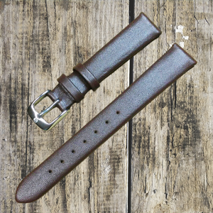 Dark Brown Calfskin Watch Strap by Speidel