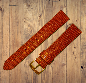 Lizard Grain Brown Band / Strap by Speidel - 18mm Lizard Grain Brown Band / Strap by Speidel - 18mm