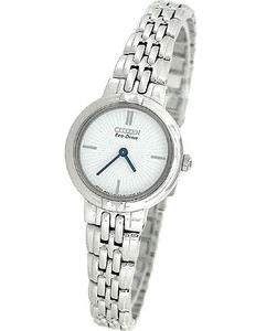 Citizen Eco Drive Silver Bracelet Ladies Watch EX1090-52A