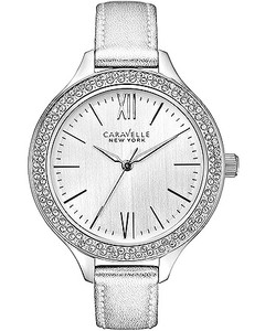 Caravelle New York By Bulova Silver Ladies Watch 43L167