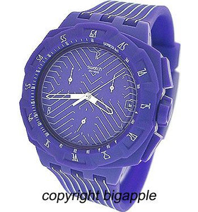 Swatch Swiss Chronograph Silicone Mens Watch SUIV401