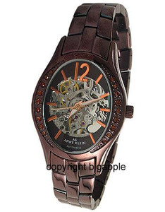 Anne Klein Automatic Bronze Tone Ladies Watch 10/8767BNBN