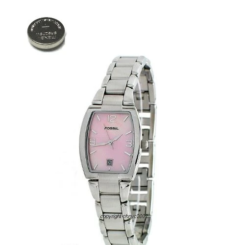 Fossil ES-1171 All Stainless Steel Quartz Analog Women\'s Watch New Battery aspbat__43944.1622247602.jpg?c=1 main image 3
